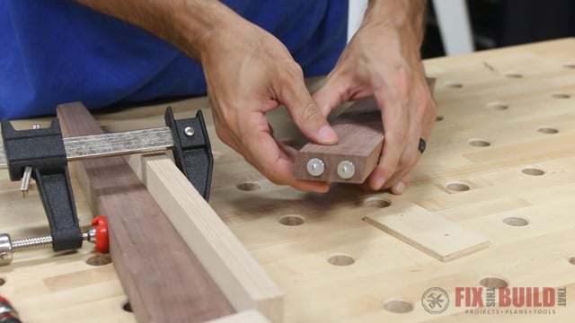 how to use dowel points