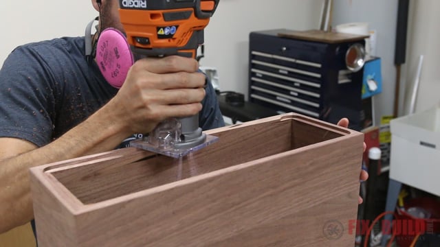 using a rabbeting bit in a router