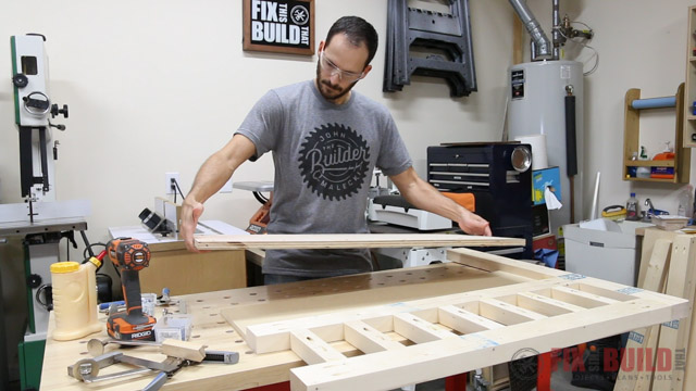 shimming daybed headboard