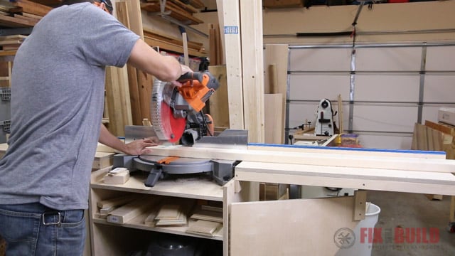 Prepping lumber for DIY Daybed with Storage Twin Bed