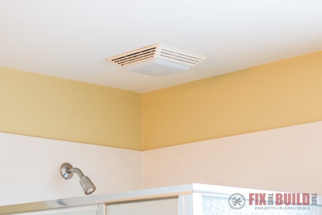 old bathroom exhaust fan exchange