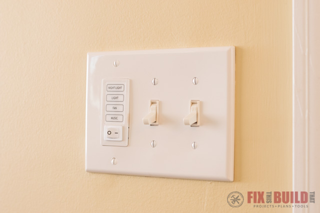 remote switch for bathroom fan