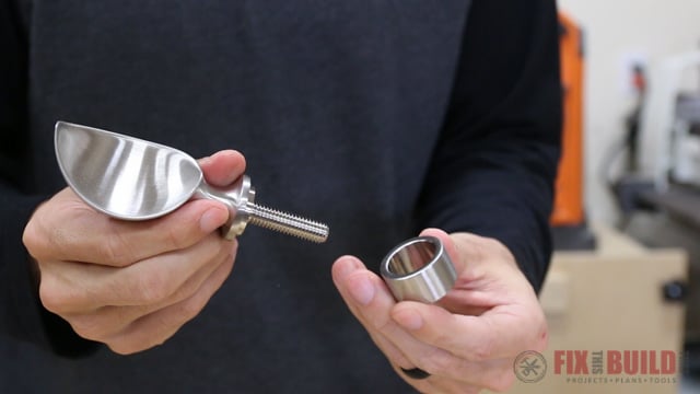 ice cream scoop kit hardware from woodcraft