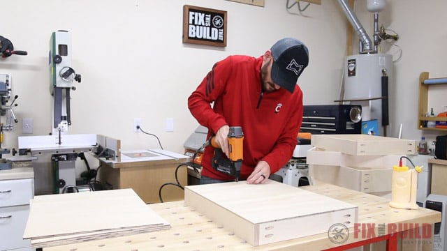 installing drawer bottoms