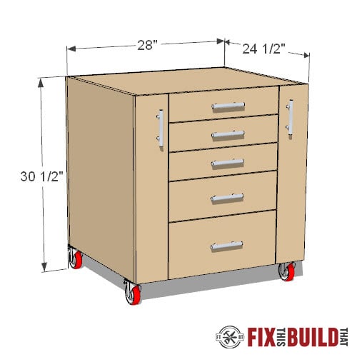 table saw cabinet plans