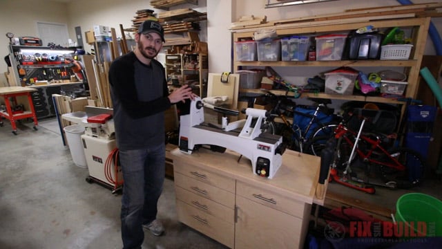 lathe stand on casters