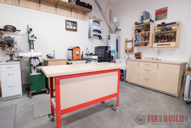 Home Woodworking Shop Tour 2018