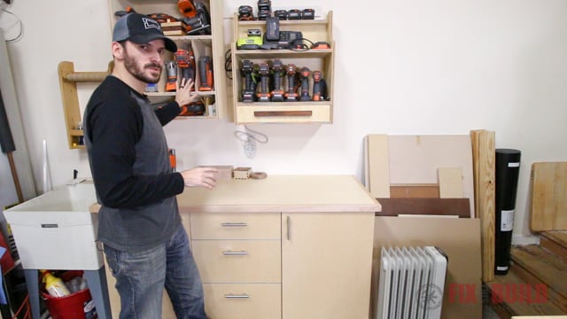 french cleat shop storage