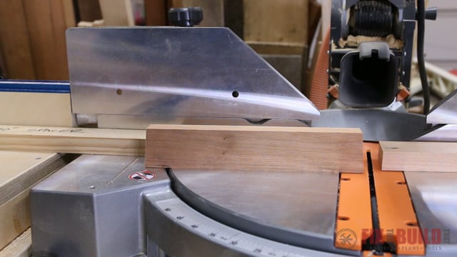 double miters on a step stool