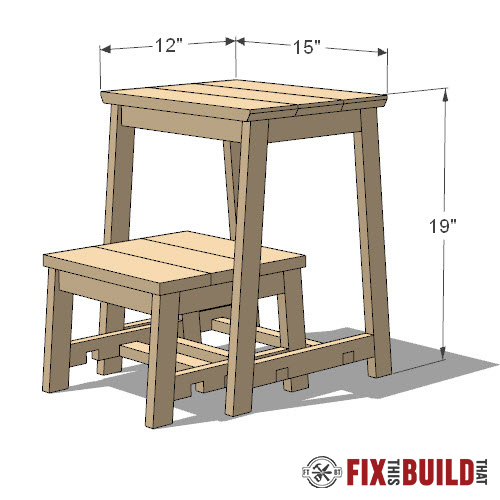 diy step stool plan