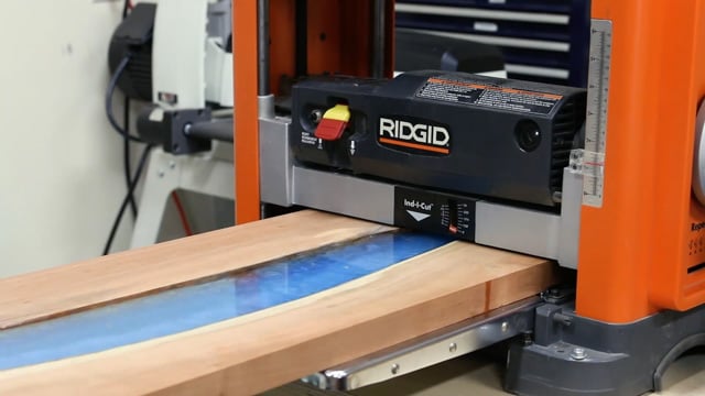 can you plane epoxy