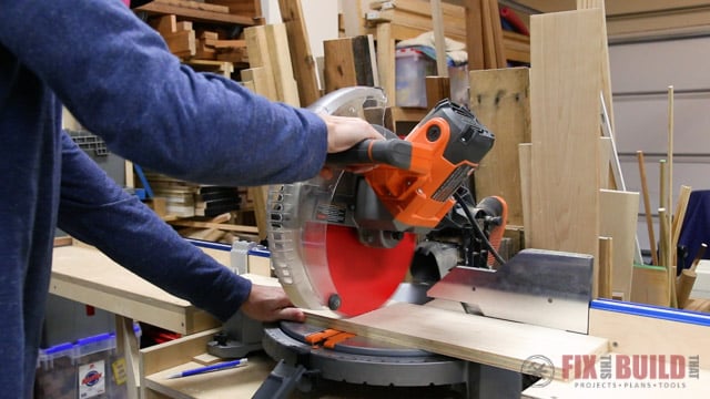 Cutting Drawer Sides to Size