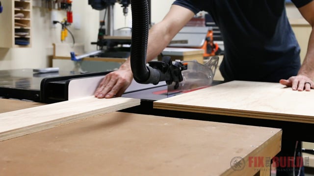 Cutting drawers to size