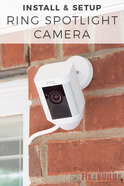 Ring Spotlight Camera Install and Setup