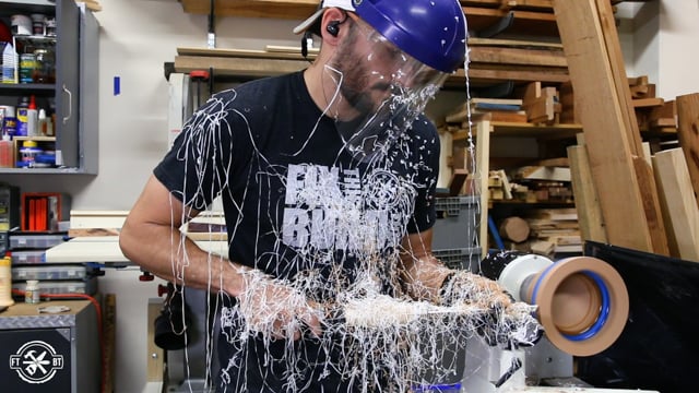 DIY Turning Epoxy Resin Segmented Bowl