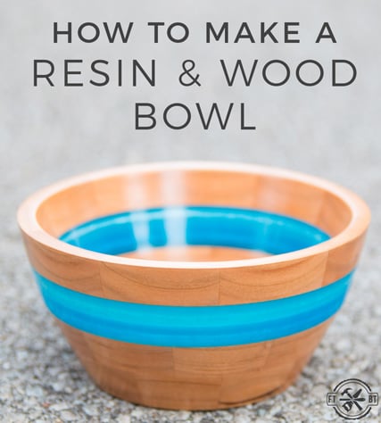 DIY Epoxy Resin and Wood Bowl