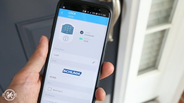 locking keyless lock with phone