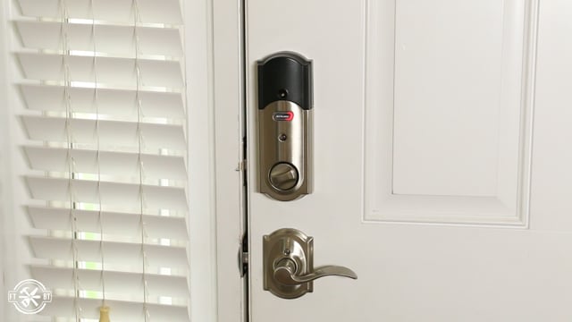 alarm going off on keyless smart lock