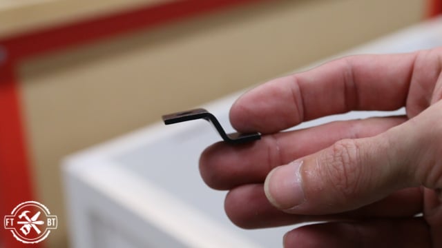z-clips to attach the top to the desk