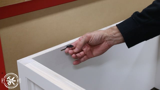 attaching z-clips to desk frame