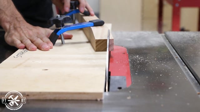 cutting table legs with table saw
