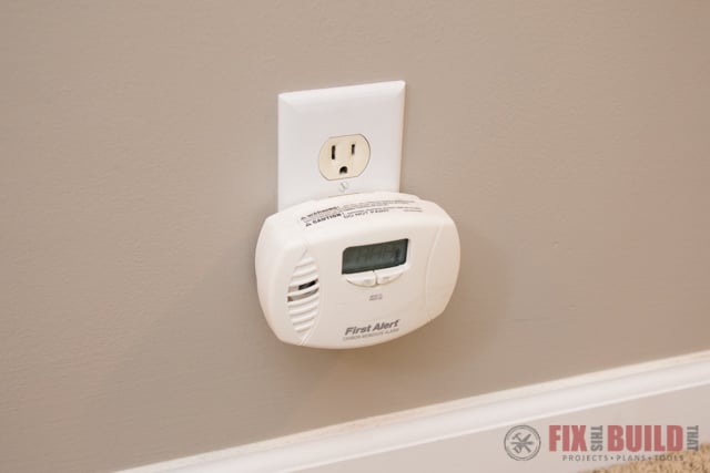 carbon monoxide detector for furnace