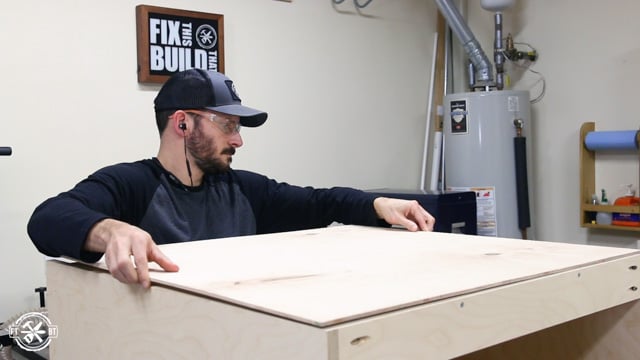 adding back to cabinet for stability