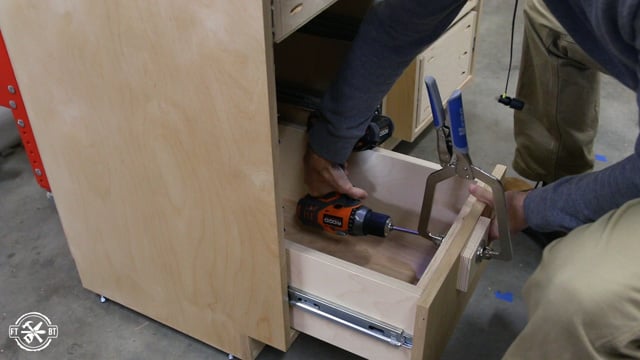 drawer front install