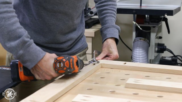 making a workbench hutch