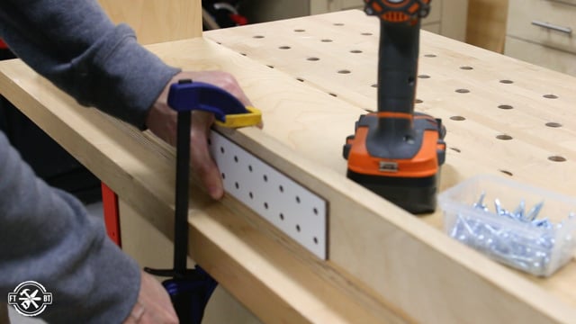 sizing pegboard for storage