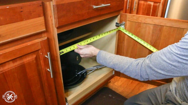 DIY Cabinet Door Organization