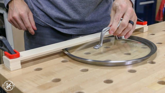 DIY Pot Lid Holder
