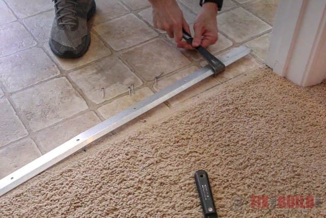 removing vinyl transition