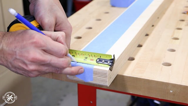 marking for integrated stop block