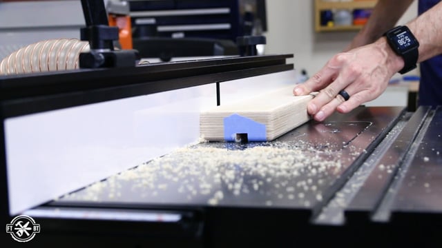 cutting integrated stop block with router