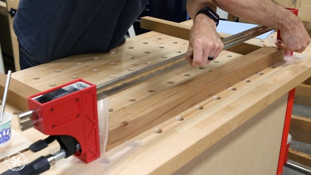 clamping dowel joints