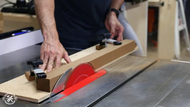 using tapering jig to make chair legs