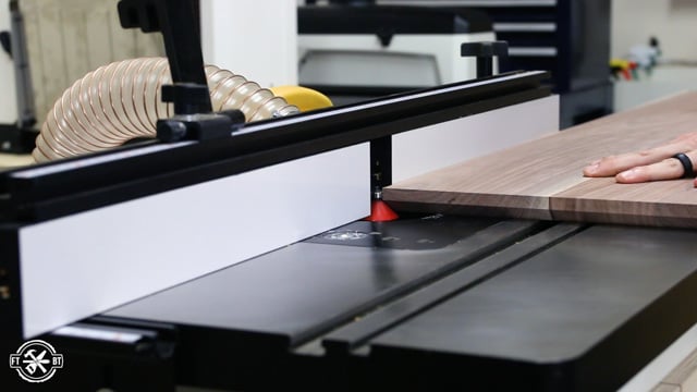 using router table to profile an edge