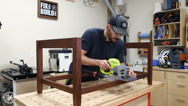 cutting biscuits with biscuit joiner