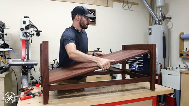putting shelf in coffee table