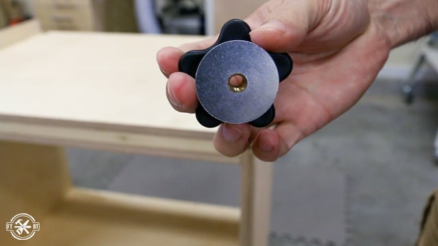 and epoxied them right to the knob.