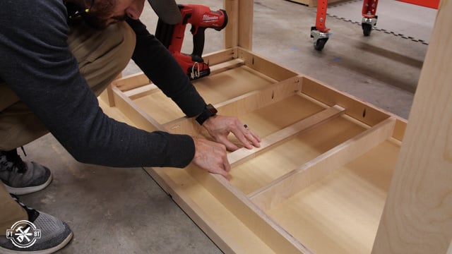 adding plywood to underside of MDF