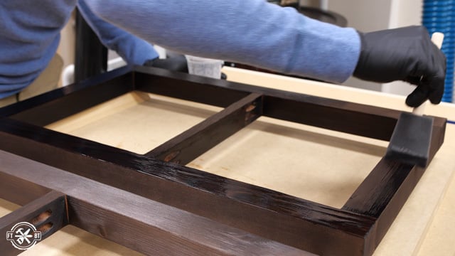 adding poly to wood