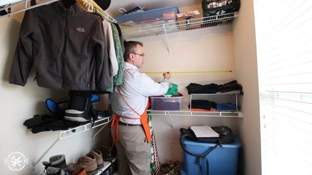 Measuring closet