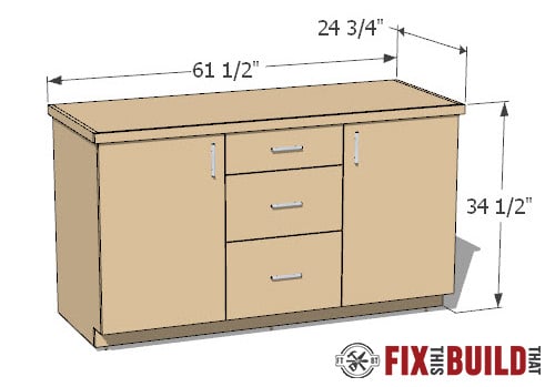 Base Cabinet Plans