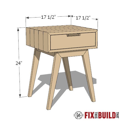 DIY End Table Plans