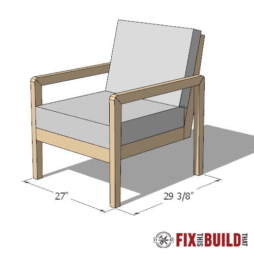 DIY Outdoor Chair Plans