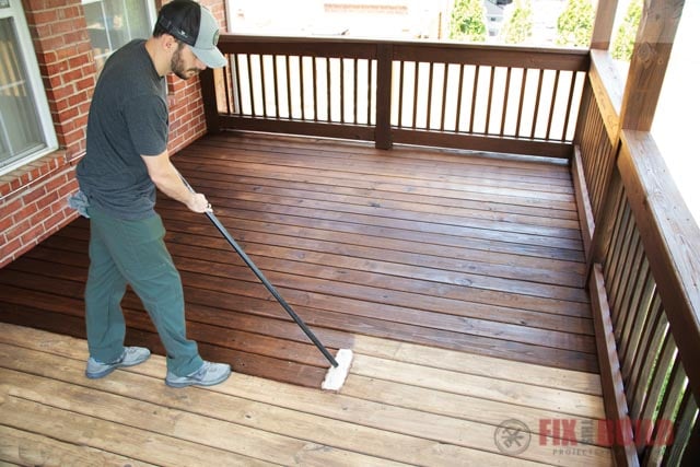 How to Stain a Deck