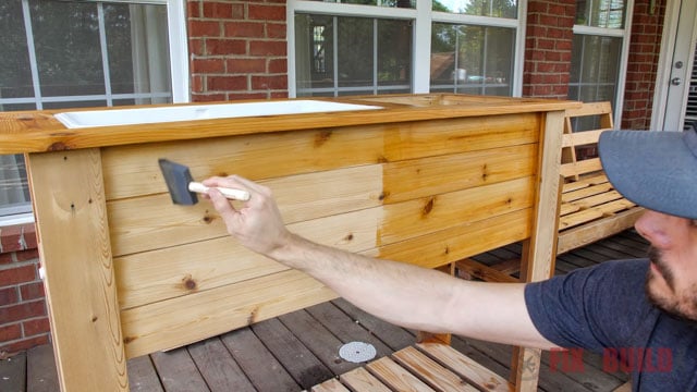 sealing outdoor furniture