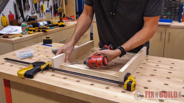 making mounting insert for drawer slides